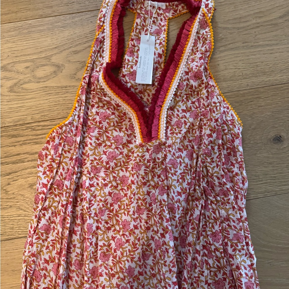 Brand new Poupette St Barth long cover up style dress size small Nava dress